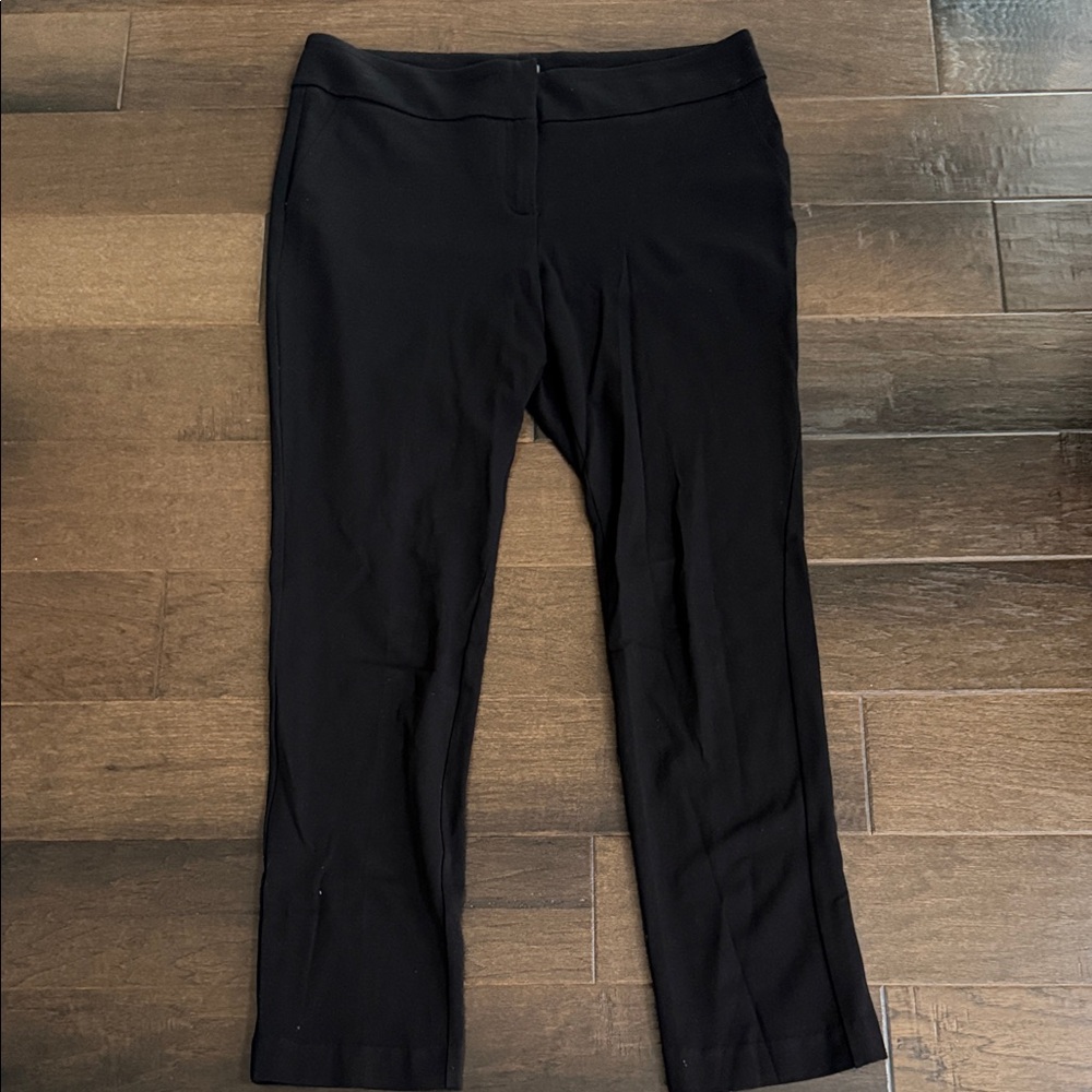 Vince Camuto Black Straight Leg Pants